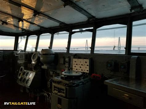 USS Yorktown's bridge