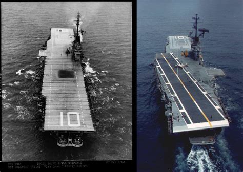 USS Yorktown under construction