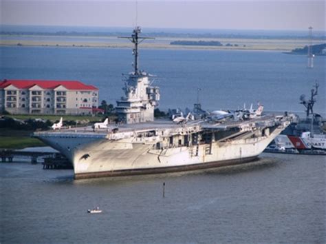 USS Yorktown in post-war configuration