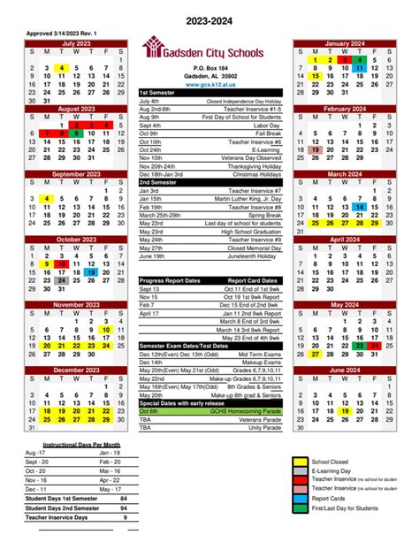 Understanding Birmingham City Schools Calendar