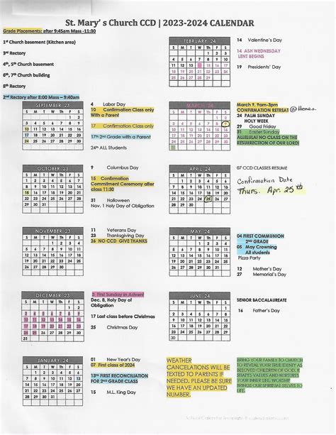 Understanding the CCD Academic Calendar