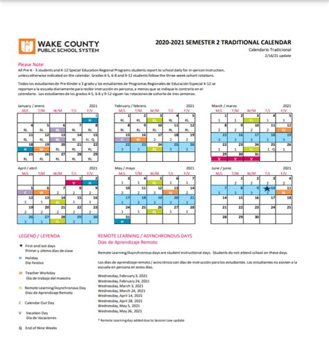 Understanding the WFU Calendar System