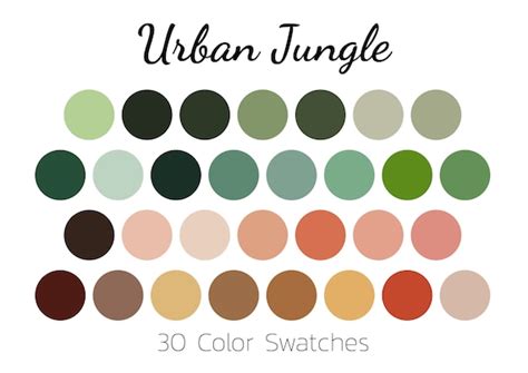 Urban Jungle Color Palette