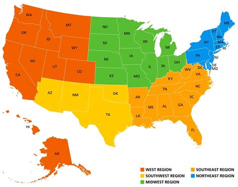 Uses of 5 US Map Prints