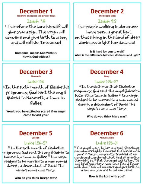 Using Christmas Calendar Sayings in Your Holiday Traditions