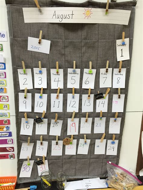 Using Emilio Reggio Calendars for Goal Setting