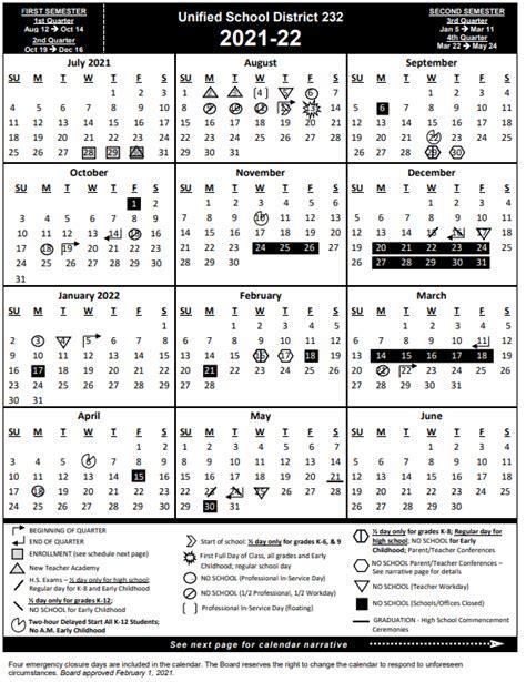 Using an Academic Calendar Effectively