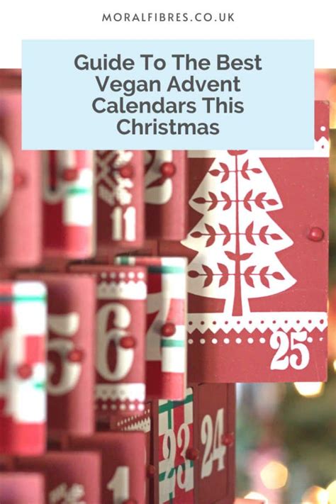 Vegan Advent Calendar Benefits