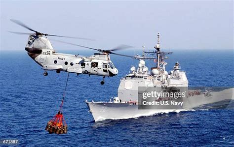 USS Vella Gulf (CG-72) in humanitarian missions