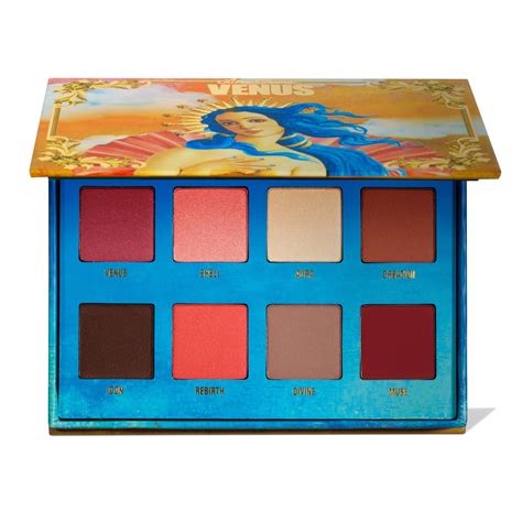 Venus Eyeshadow Palette Colors