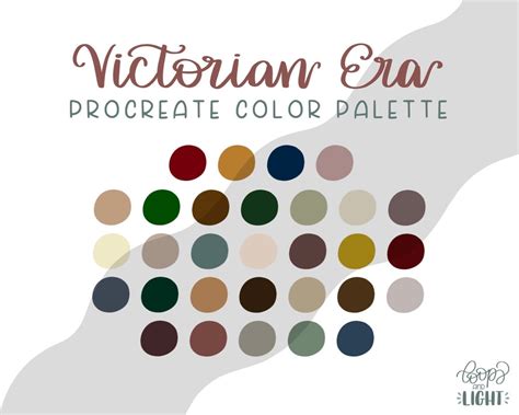 Victorian Era Color Palette 1