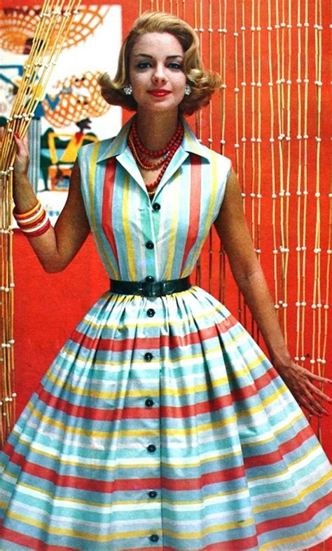 Vintage 50s Fashion Colors