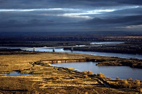 Vyatka River flowing through Kirov Region