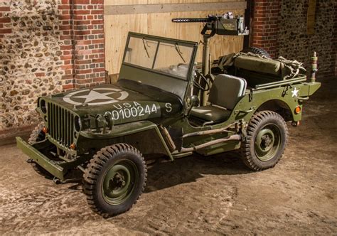 WW2 American Jeeps and Motorcycles