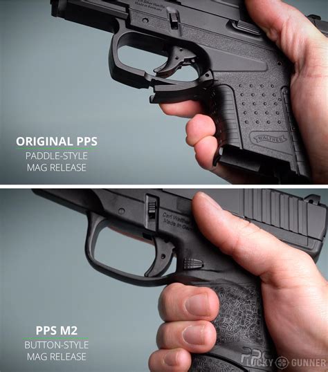 Walther PPS M2 Pistol Magazine Release