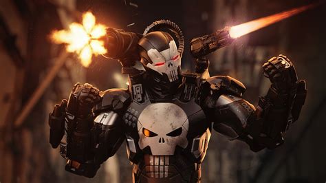 War Machine and Punisher Background