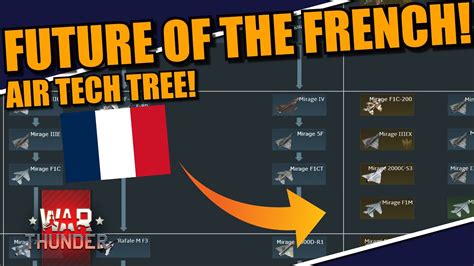 War Thunder French Tech Tree