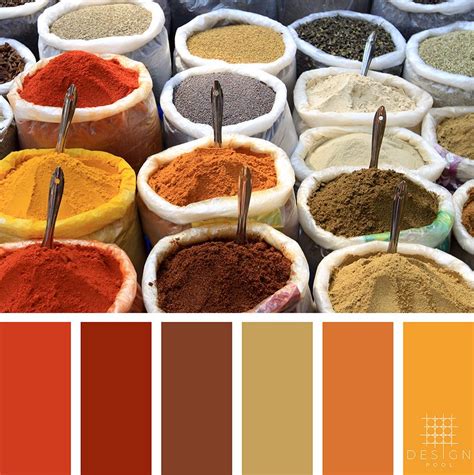 Warm Spice Color Palette