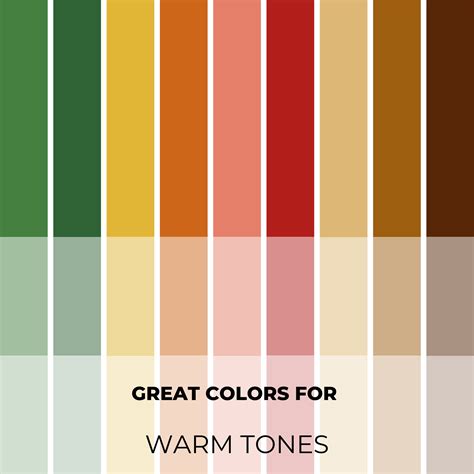 Warm Wood Tone Color Palette