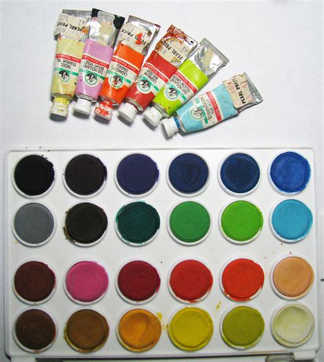 Watercolor Pigments