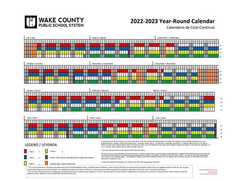 WCPSS Calendar Components