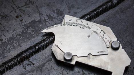 Image of welding quality control on a Navy warship