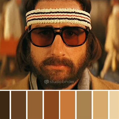 Color and emotion in Wes Anderson's films