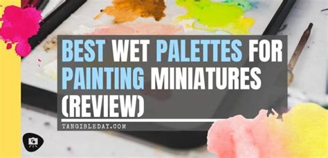 Wet Palette Metallic Paint Tips