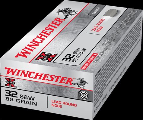 Winchester.32 S&W 85 Grain Lead Round Nose