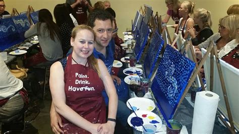 Wine and Painting at Pinot's Palette Tustin