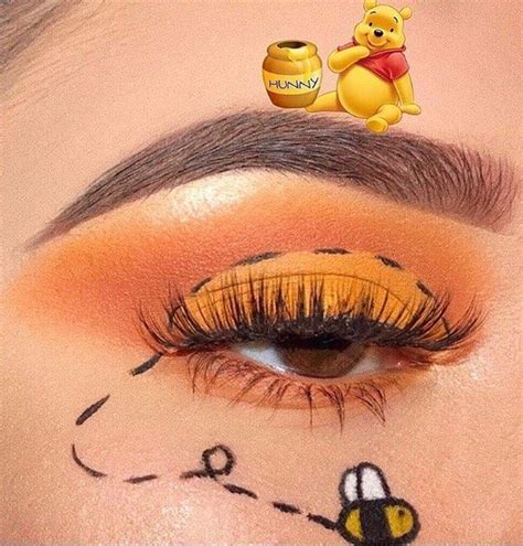 Winnie the Pooh Makeup Look 1