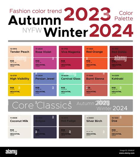 Winter Color Palette Trends