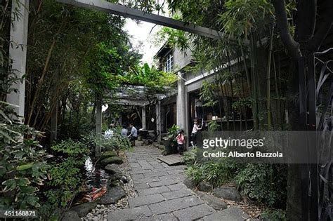 Wisteria Tea House garden, featuring traditional Taiwanese architecture and stunning gardens