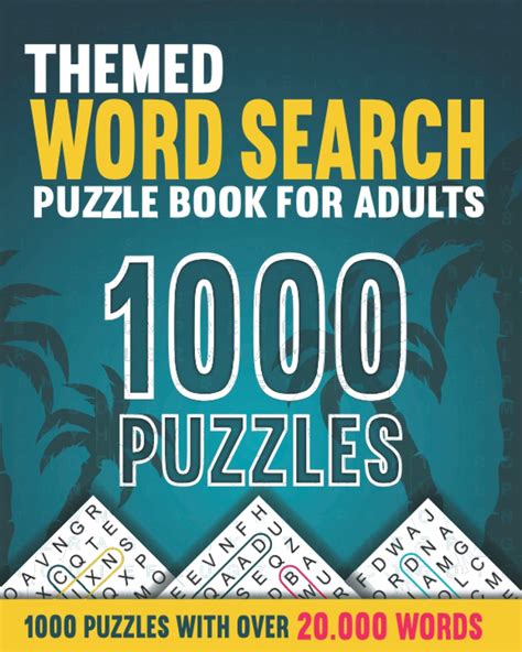 Word Search Puzzle Books and Magazines