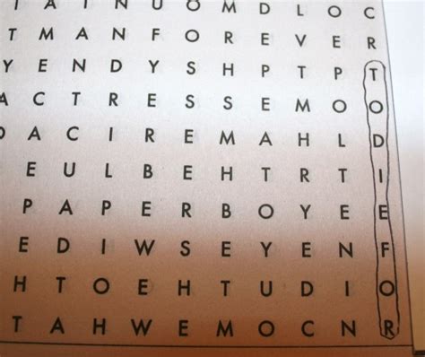 Word Search Puzzle Tips and Strategies