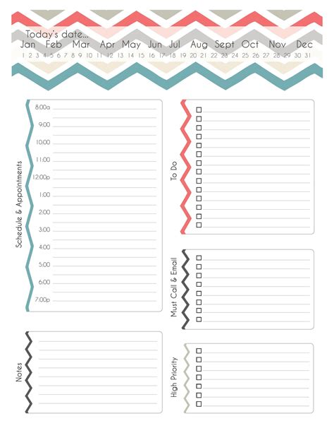 Working Mechanisms of Free Printable Planner Templates