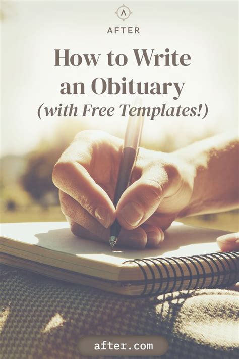 Writing an Obituary