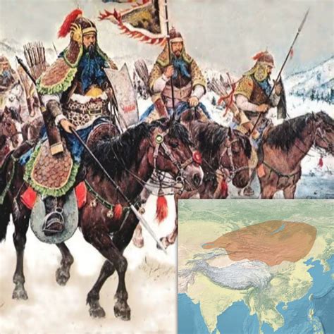 Xiongnu Horsemen in Battle