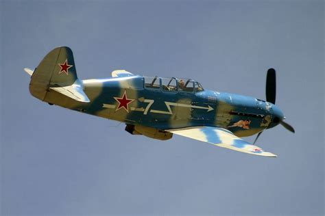 Yak-7 Fighter Aircraft in Flight