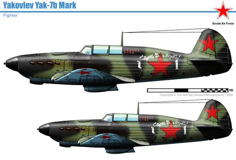 Variants of the Yak-7 Fighter