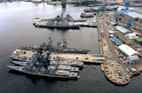 Yokosuka Navy Base Ships