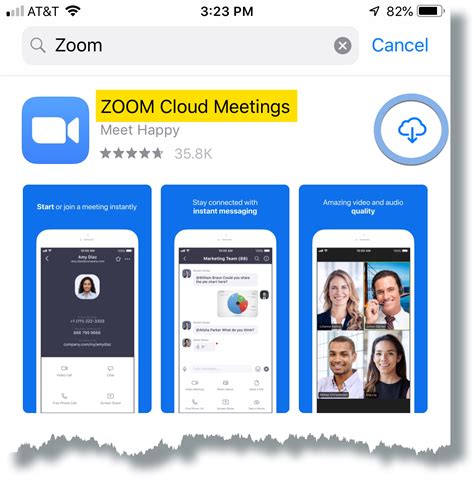 Zoom Mobile Application