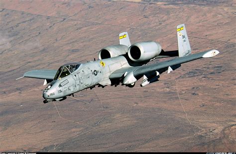 A-10 Thunderbolt II Flight Performances