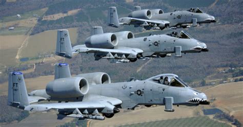 A-10 Warthog in flight