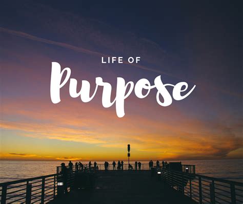 A Life of Purpose