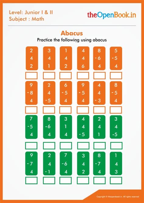 Abacus practice