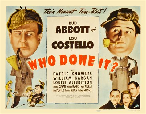 Abbott and Costello in Who Done It?