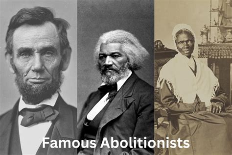 Abolitionists protesting slavery