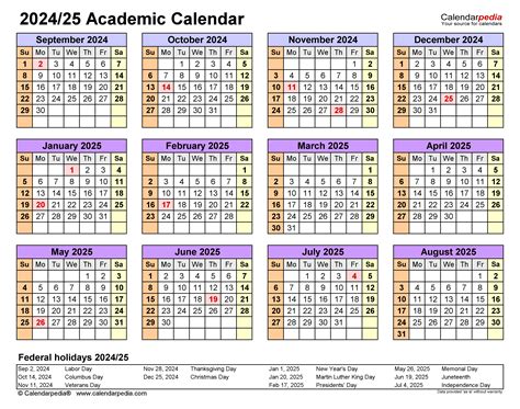 Lakeland Academic Calendar 2025 Image 10