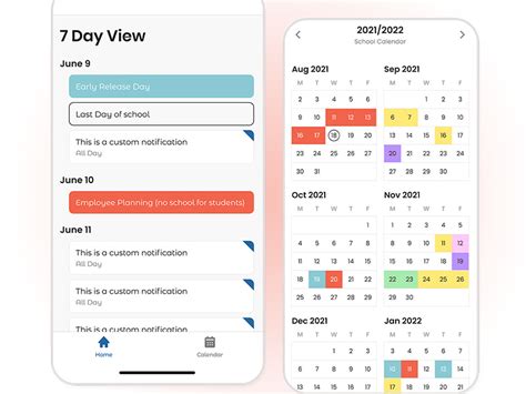 App for Managing an Academic Calendar